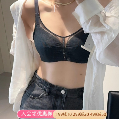 梧桐花开超薄全罩杯大胸显小内衣