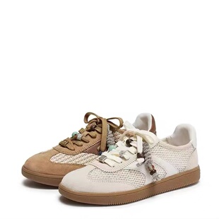 2026新款 透气女鞋 百搭复古德训鞋 运动休闲鞋 EE940 阿甘鞋 商场同款