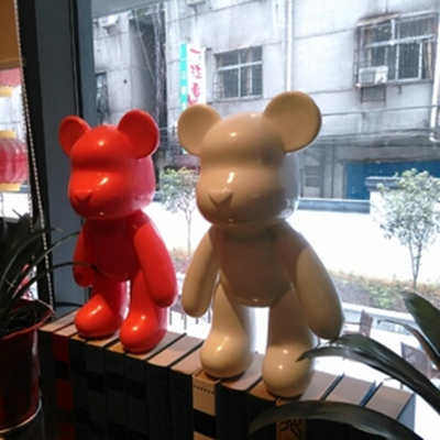 75厘米贴钻大熊摆件手办玩具