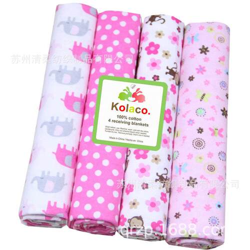 Receiving Blankets 棉 母婴用品套装 包巾包被 新生儿包单 床单