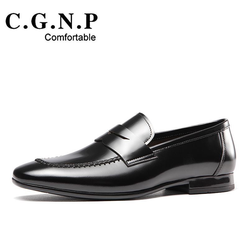 C·G·N·P英伦风便士乐福鞋