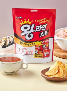 韩国进口PALDO八道王拉面年糕方便面泡菜锅调料粉包微辣