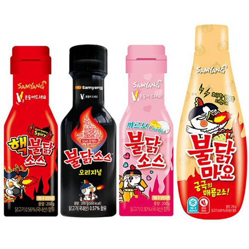 韩国进口三养火鸡面酱200g超辣火鸡面酱调味料低脂拌面酱速食辣酱