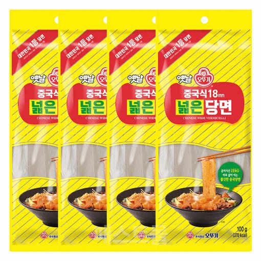 韩国不倒翁粉条 奥土基粉条 韩国杂菜用粉条 红薯地瓜粉条100g