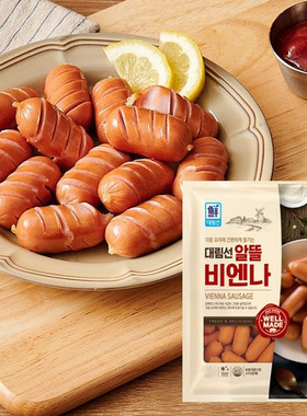 韩国代购大林维也纳香肠迷你脆脆肠小香肠烧烤香肠1kg
