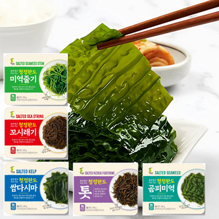 韩国进口福乐正菀岛腌渍包饭用裙带海带海草梗丝红藻羊栖菜300g