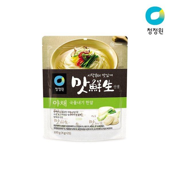 韩国清净园味鲜生汤包蔬菜味调料包韩国料理食材独立包装25颗