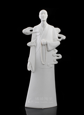 弘一法师李叔同人物民国德化陶瓷