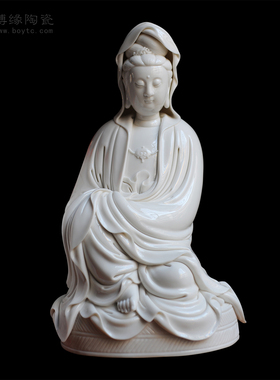 观音菩萨供奉会所明清古典风佛像