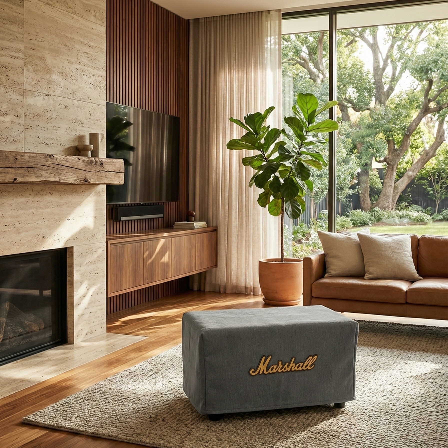 马歇尔音箱罩法式浪漫