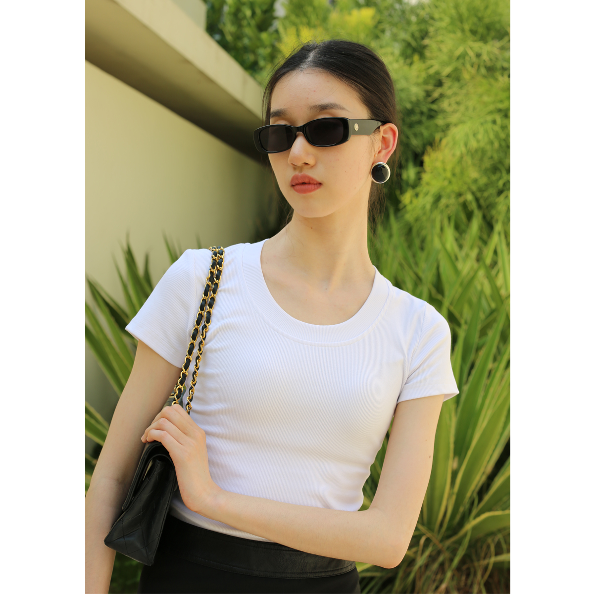 无有无印短袖百搭圆领T