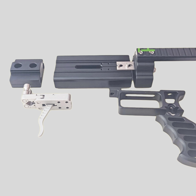 新款铝合金配件户外滑块握把锁块夹块瞄座锁片撒放器组合玩具现货