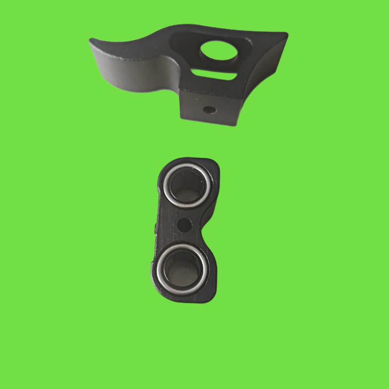 新款35孔径铝合金前扶滑手四股扁皮大锥度弓门六股圆皮弹弓配件