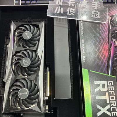 22年RTX3080七彩虹火神10G独立显卡原盒原码配件齐全电脑外接显卡