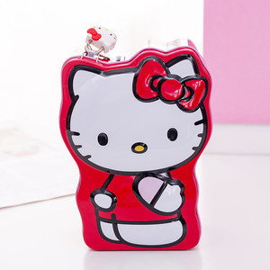 粉 hello kitty可爱创意储蓄罐卡通带锁小女孩带锁存钱罐儿童礼物
