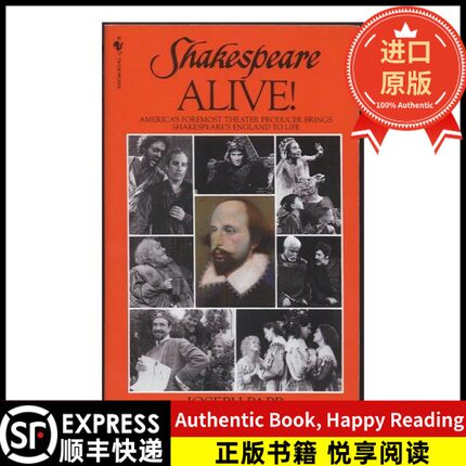 【进口英文原版书顺丰】莎士比亚还活着莎士比亚时代的英国历史Joseph Papp and Elizabeth KirklandJoseph Papp and Elizabeth Ki