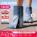 新款 牛仔西部靴裤 Stevemadden思美登秋季 明星同款 管靴女LIVVY