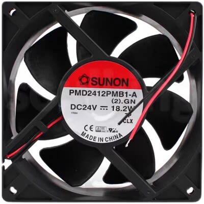 建准PMD2412PMB1-A 2.GN 12038 24V 18.2W变频器空压机风扇