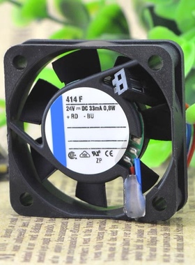 全新德国 papstTYP 414F/2 24V 0.8W 4CM 4010变频器散热风扇