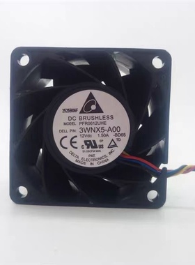 6038 PFR0612UHE CWPP4-A00 12V 1.50A 6cm服务器 风扇