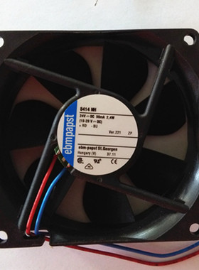 全新德国ebmpapst 8025 8CM 8414NH 24V 100mA 2.4W 变频器风扇