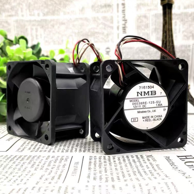 NMB 06038RE-12S-GU 6038 12V 1.8A四线温控制PWM防水散热风扇