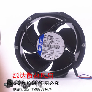 2TDH4P 6318 papst 48V散热风扇 2.81A 135W 172X50.8MM 原装