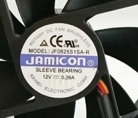 JAMICON JF0825S1SAPR 12V 0.26A 8CM 8025 变频器散热风扇