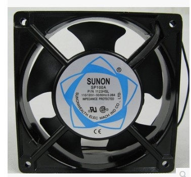 台湾建准SUNON SP100A P/N1123HBL HSL XBL XSL 12CM110-120V风扇
