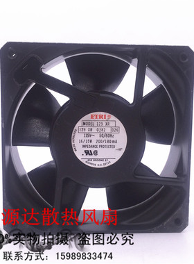 法国ETRI MOEDL129 XR 0282 026 12038 AC 115V 50/60HZ 散热风扇