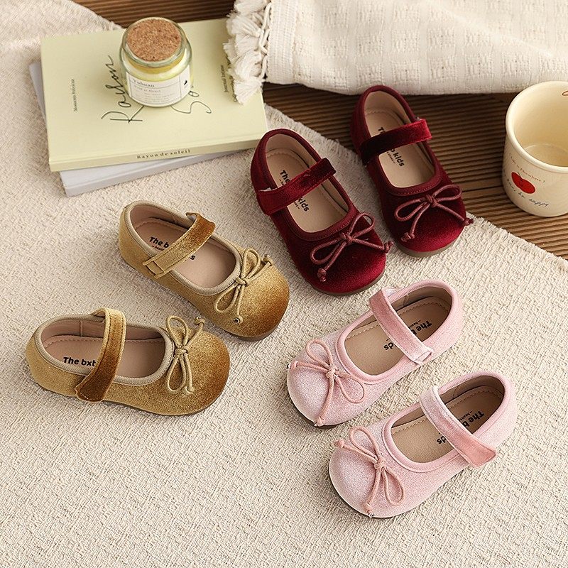 女童红色小皮鞋2026春秋新款宝宝甜美蝴蝶结公主单鞋浅口豆豆鞋子,童鞋/婴儿鞋/亲子鞋,舞蹈鞋,淘宝优惠券,粉丝福利购,淘宝优惠卷
