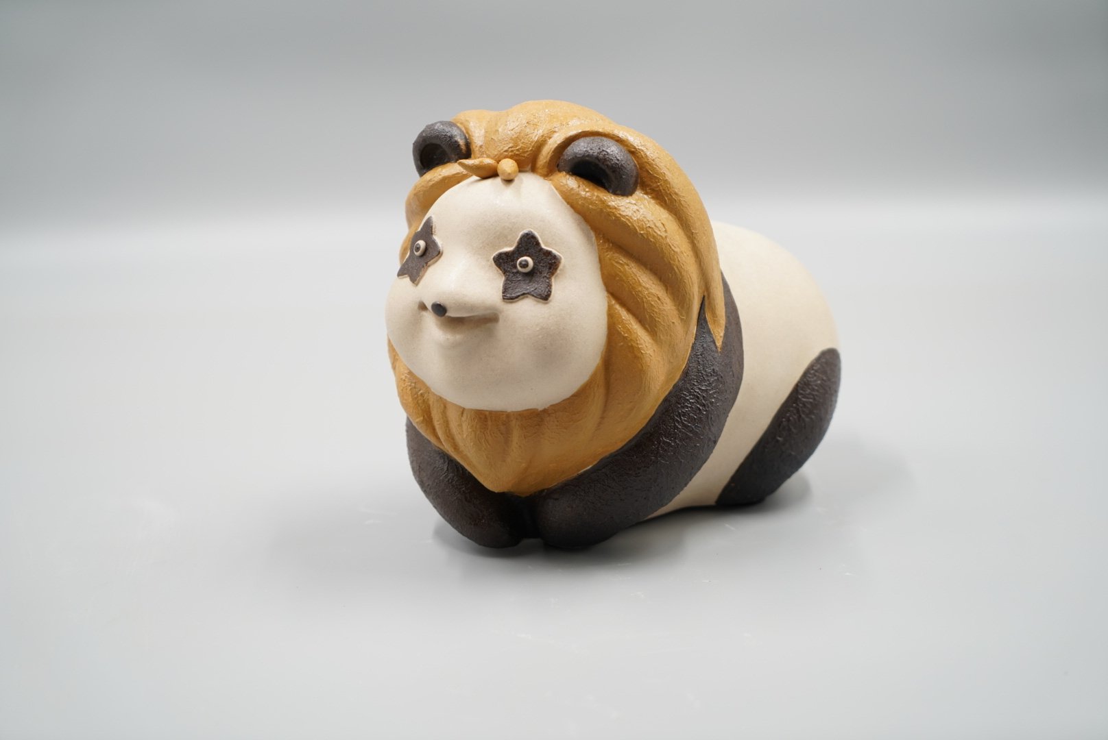 手工陶艺人物淄博特产泥人陶土陶人泥塑 摆件 任国栋大师作品