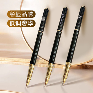 劳斯莱斯签字笔礼盒金属笔壳中性黑色伸缩交车礼物高级送礼定制