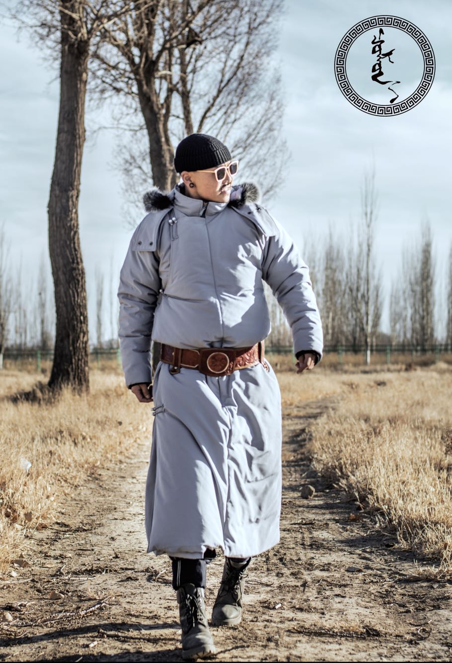 蒙古族元素男女式驼绒棉服民族风2020
