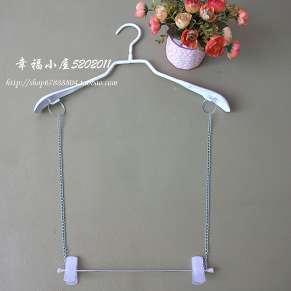 服装店道具衣架 套装衣架吊链衣架连体链夹 吊环连体衣挂铁链裤架|msdalam kategori penyatuan simpanan, pakaian Wash/Sun/Care Products, Hanger - dari Buy2taobao.com untuk memberikan perkhidmatan ejen Taobao profesional membeli