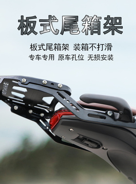 适用于摩托车隆鑫无极500AC后货架 复古525AC尾箱架衣架尾架改装