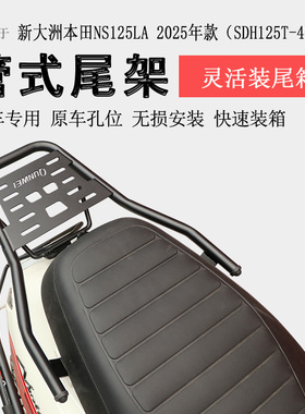 适用25款本田NS125LA后货架尾箱架支架后衣架SDH125T-42尾翼改装