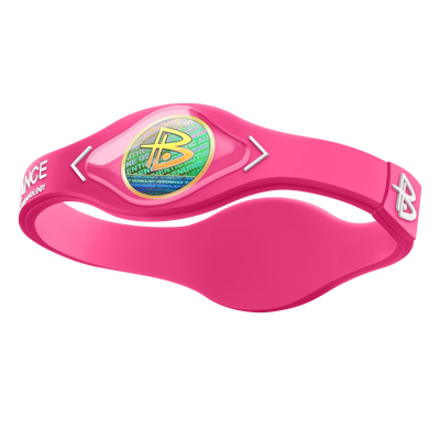 能量平衡硅胶粉色手环