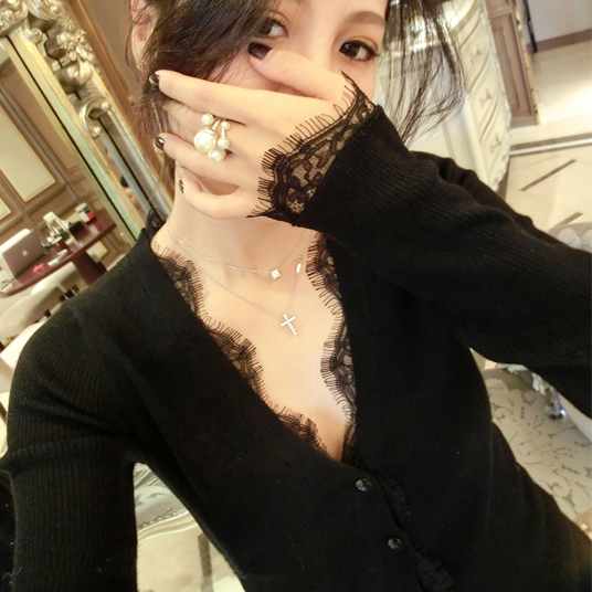 пîÅ·ÃÀ·¶VÁ쳤ÐäºÚÉ«ÕëÖ¯ÉÀëÒÂÍâÌ×Å®ÐÞÉíÏÔÊÝÀÙË¿¿ªÉÀ´òµ×ÉÀ