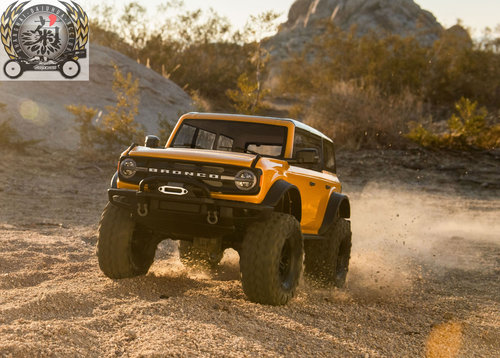 TRAXXAS T4福特烈马Bronco TRX4仿真攀爬车 越野遥控车 92076-4