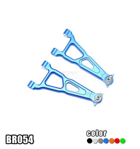 LOSI 1/10 BAJA REY铝合金前上A臂-对 BR054