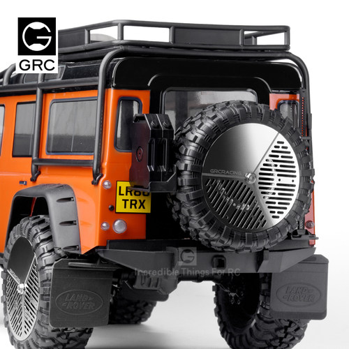 GRC 不锈钢备胎罩  TRX4 RR10 90046 备胎罩 轮胎罩# GAX0112A
