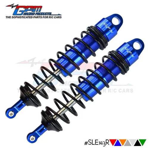 TRAXXAS 1/8 4WD SLEDGE铝合金加粗后避震(中点143mm)弹簧款
