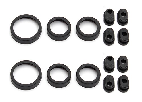 Team Associated AE #81078 FT Rear Hub Inserts金属后杯塑料件