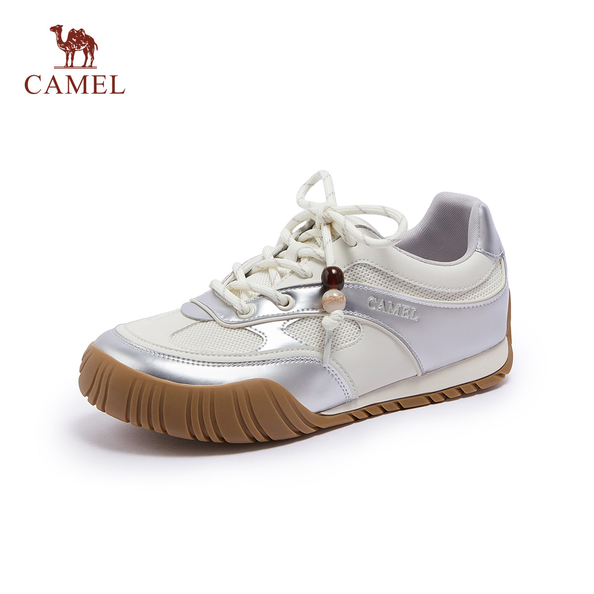 骆驼女鞋2026春季新款德训鞋复古板鞋慢跑鞋子休闲运动鞋女阿甘鞋,女鞋,德训鞋,淘宝优惠券,粉丝福利购,淘宝优惠卷