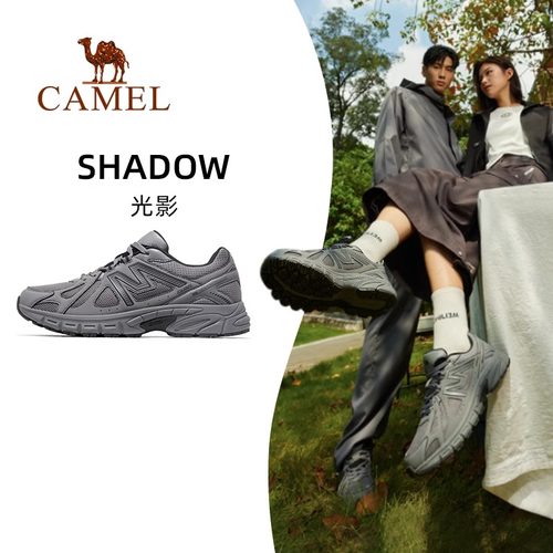 【光影】骆驼运动鞋女夏季休闲女鞋跑步鞋女款鞋子慢跑鞋老爹鞋女