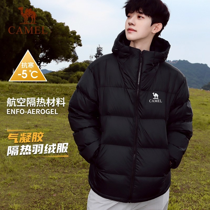 骆驼气凝胶羽绒服男女装冬
