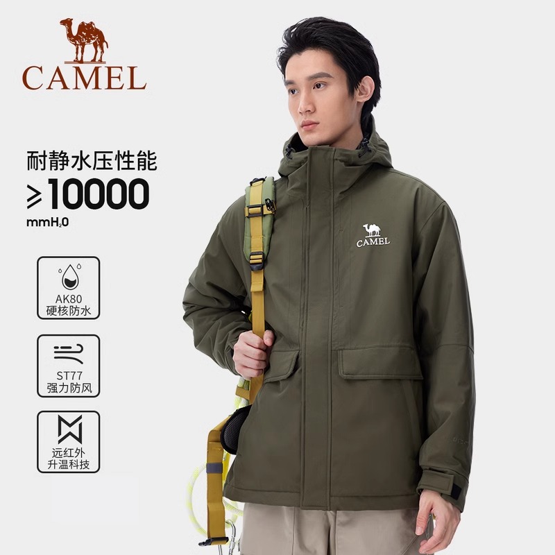 骆驼AK80硬壳防水夹克外套
