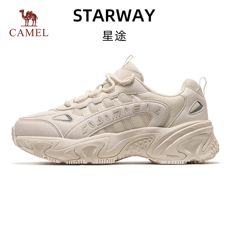 骆驼老爹鞋男女厚底增高透气休闲