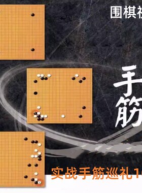 实战手筋巡礼10课围棋视频葛道棋道职业棋手精讲少儿学棋涨棋对杀